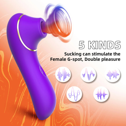 Owerful Sucker Clitoris Sucking Mini Vibrator Nipple Oral Vacuum Stimulator G-spot Massager Sex Toys Adults Goods for Women 18